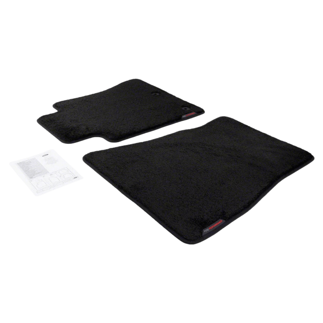 Ford Performance Mustang Premium 60oz Floor Mat Set - Black - Ford Show Parts